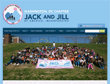 Tablet Screenshot of jackandjilldc.org